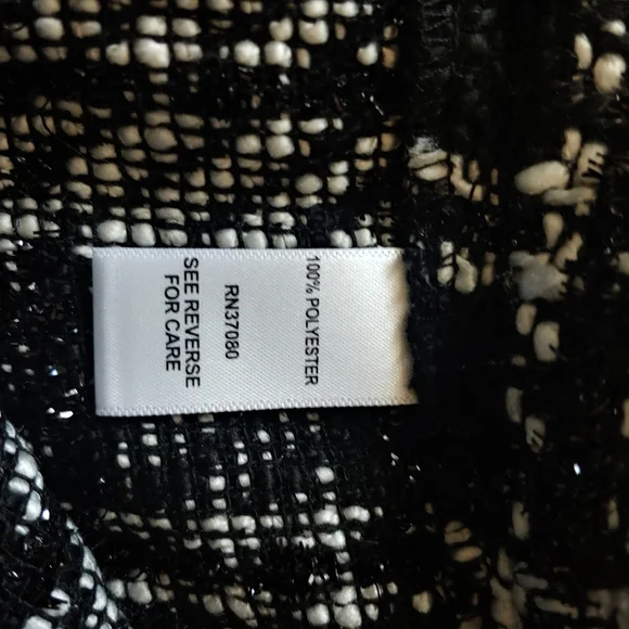 NWT Cato Black and White Checkered Mini Skirt 12 - Picture 6 of 9